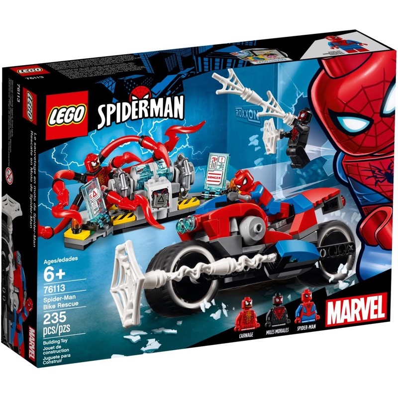 LEGO Super Heroes 76113 Spider-Man Bike Rescue