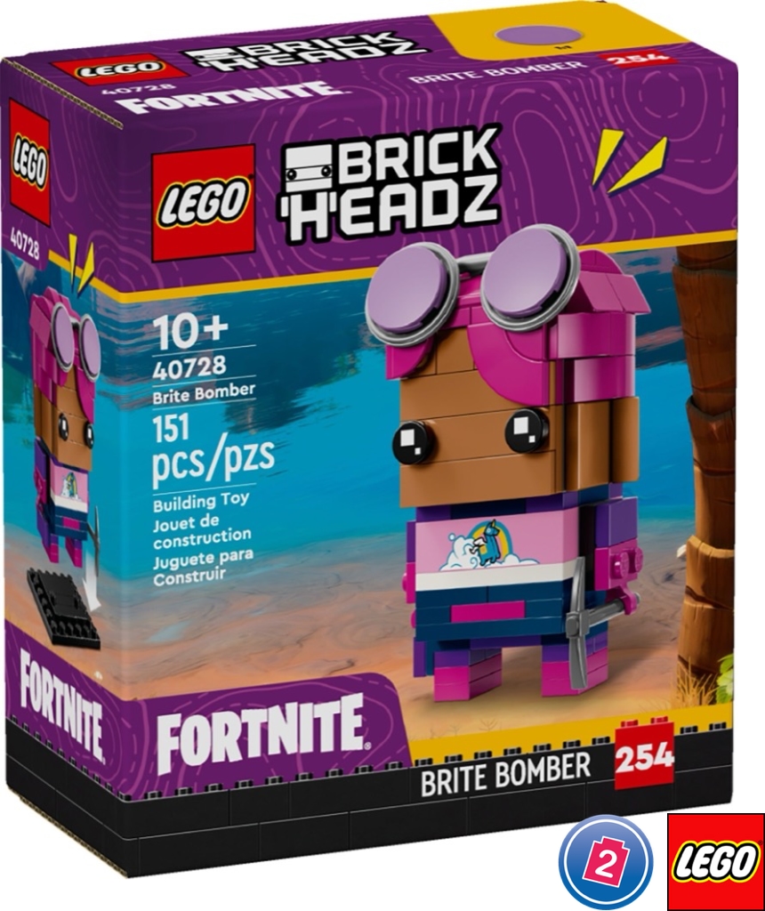 เลโก้ LEGO BrickHeadz 40728 Brite Bomber