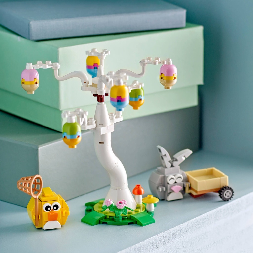 เลโก้ LEGO Exclusives 40808 Easter Bunny and Chick Egg Hunt