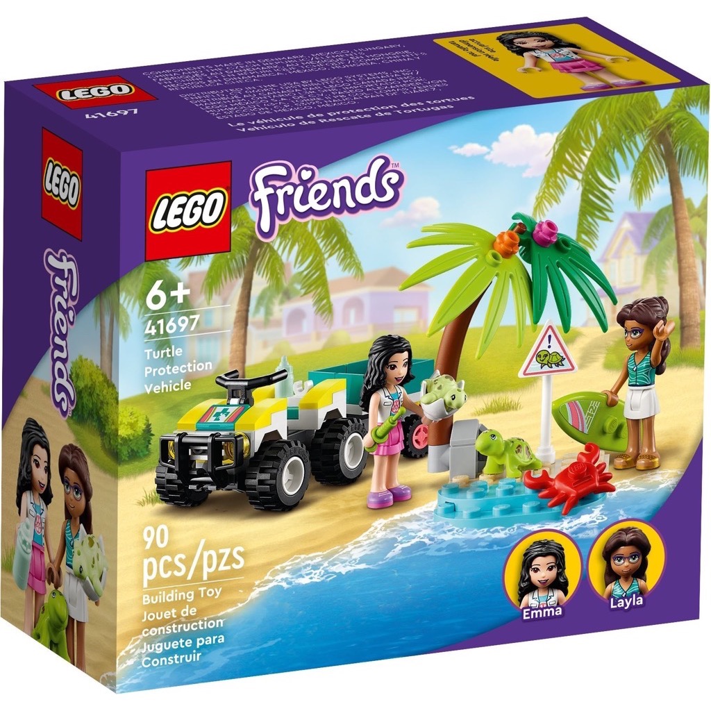 เลโก้ LEGO Friends 41697 Turtle Protection Vehicle