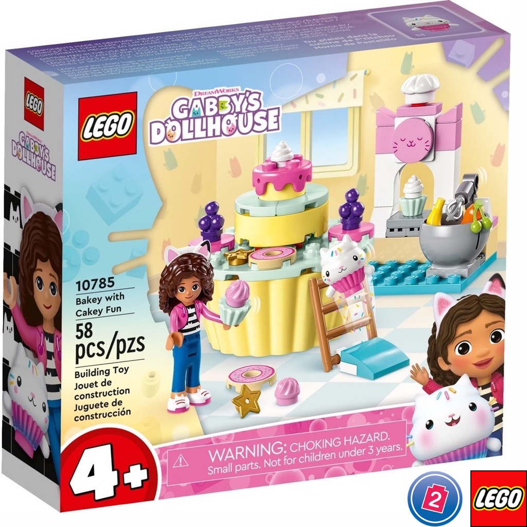 เลโก้ LEGO Gabby's Dollhouse 10785 Bakey with Cakey Fun