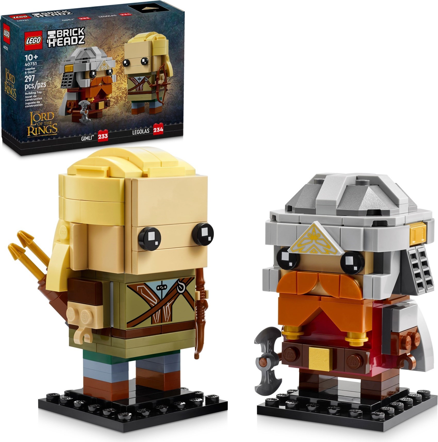 เลโก้ LEGO BrickHeadz 40751 Legolas & Gimli