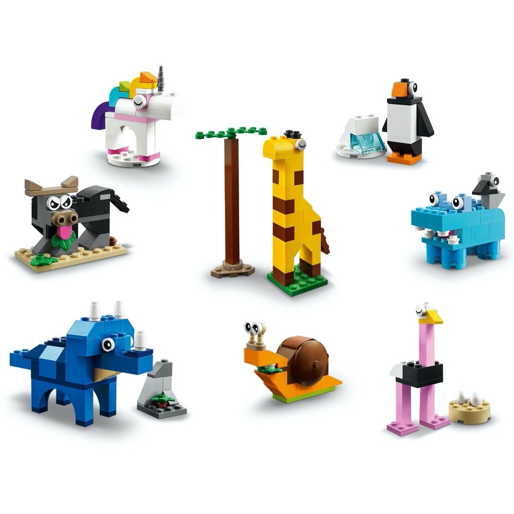 เลโก้ LEGO Classic 11011 Bricks and Animals