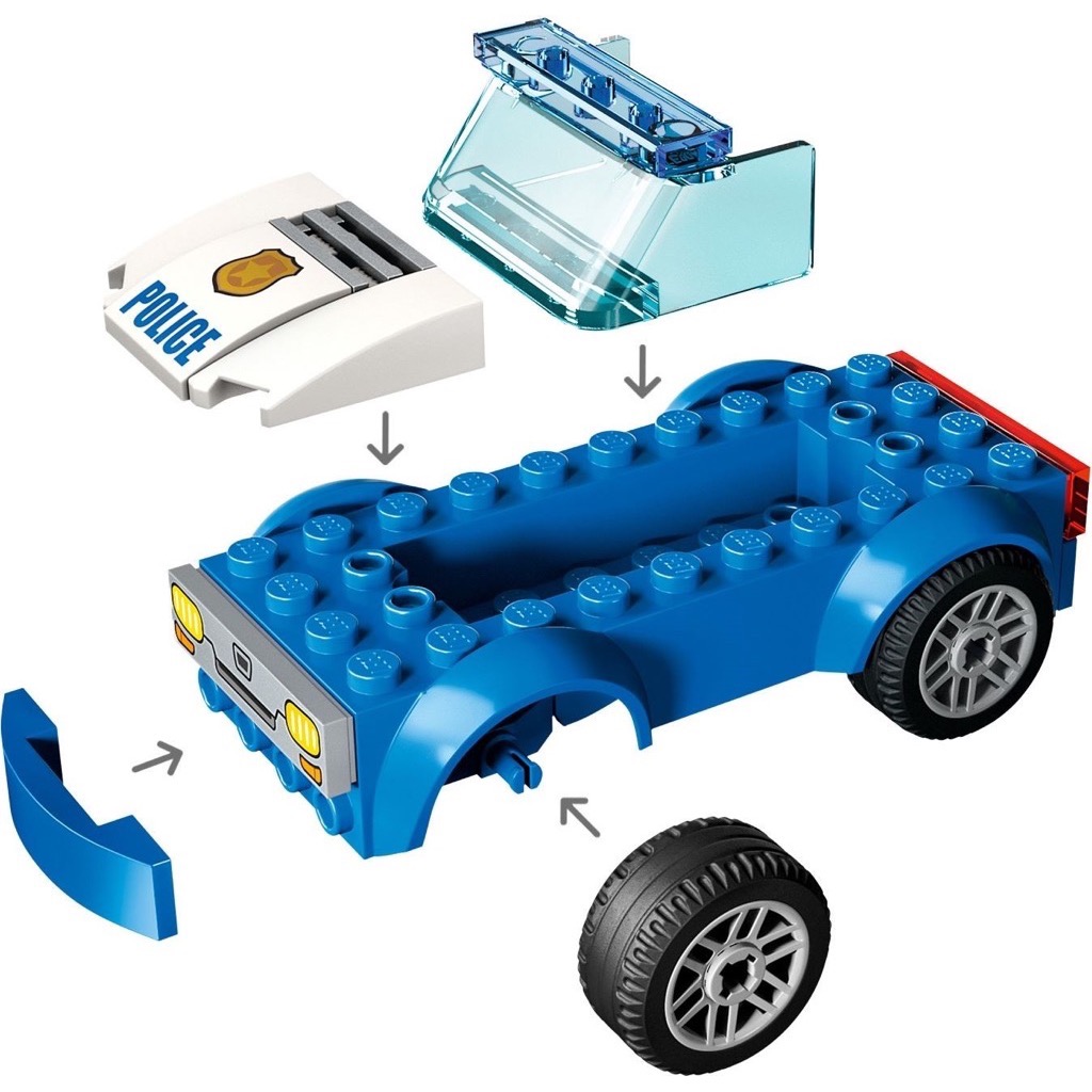 เลโก้ LEGO City 60370 Police Station Chase