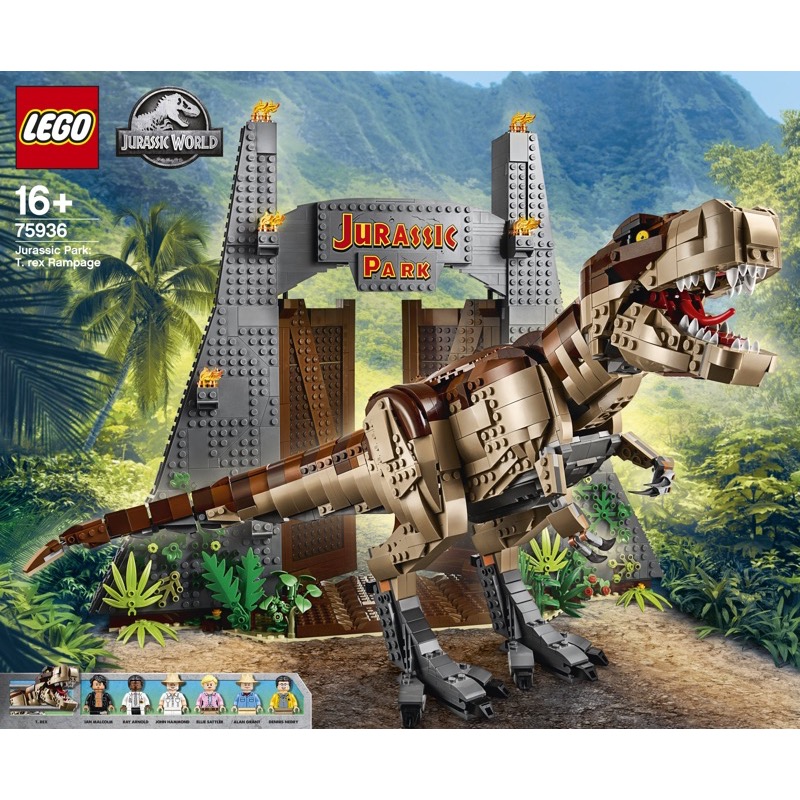 LEGO Jurassic World 75936 Jurassic Park: T. rex Rampage