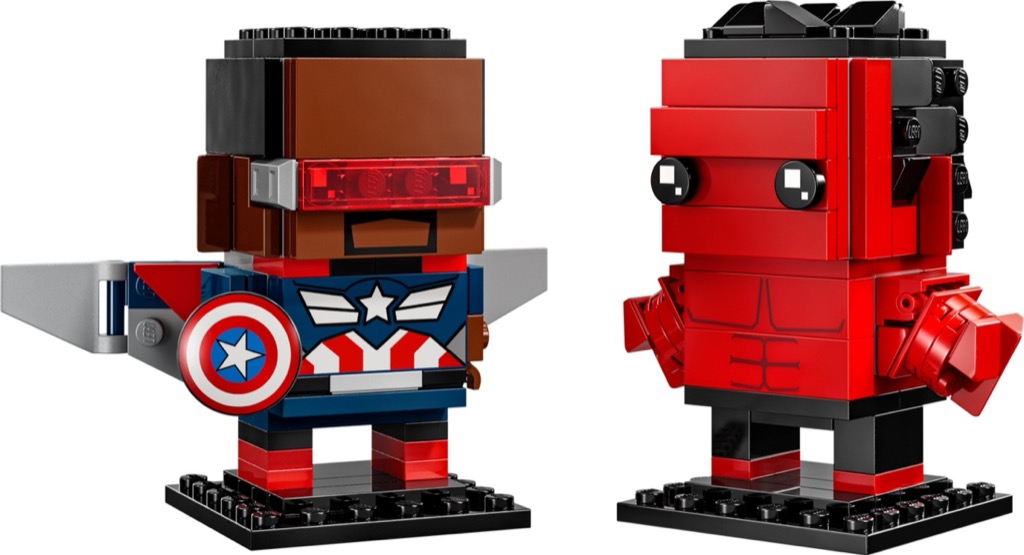 เลโก้ LEGO BrickHeadz 40668 Captain America & Red Hulk