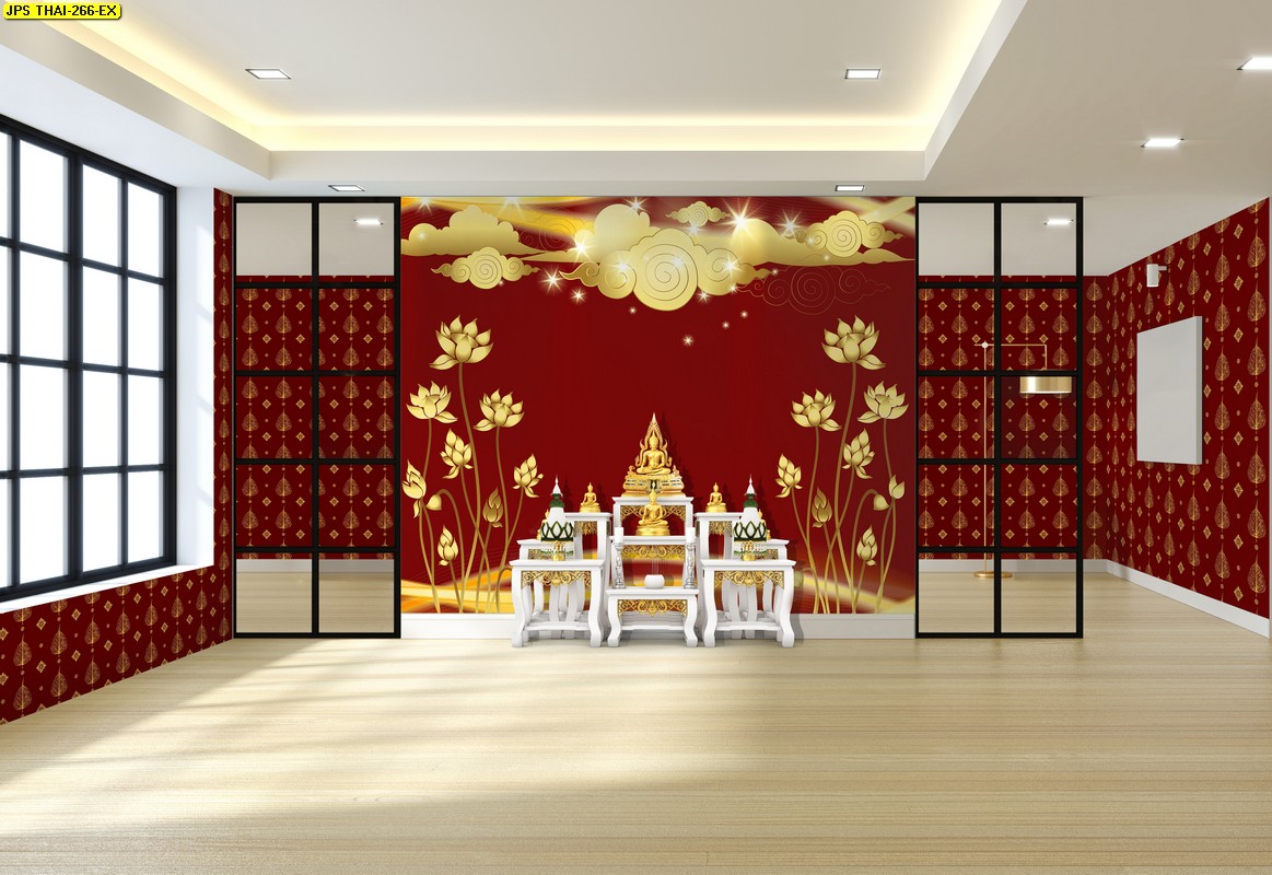 ลายดอกบัว THAI-256