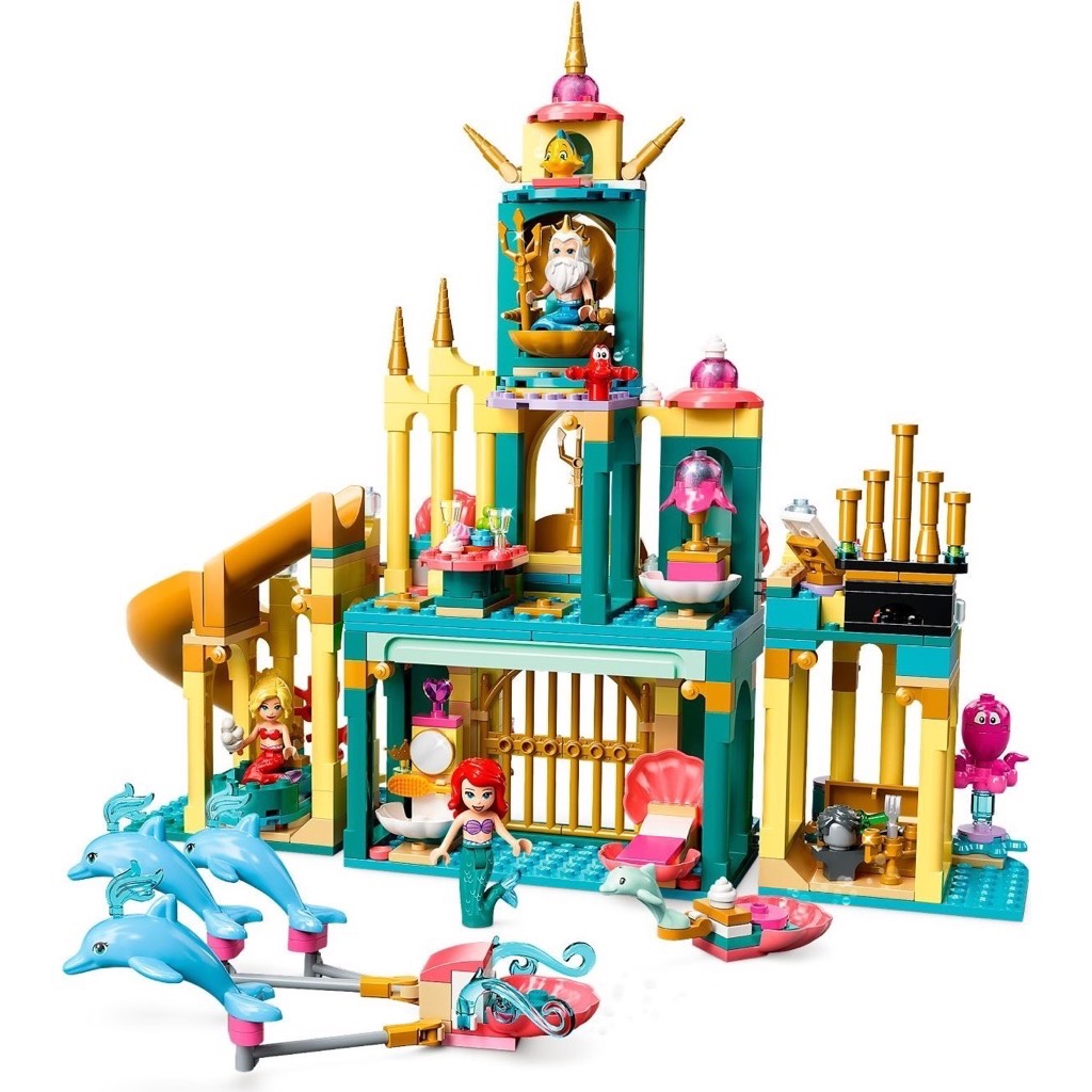 เลโก้ LEGO Disney 43207 Ariel's Underwater Palace