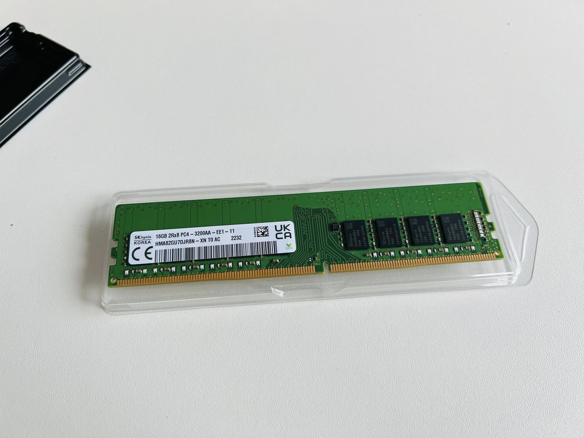 Ram ddr4 16gb udimm sk hynix korea 2rx8 PC4-3200AA-EE1 แรมมือสอง 