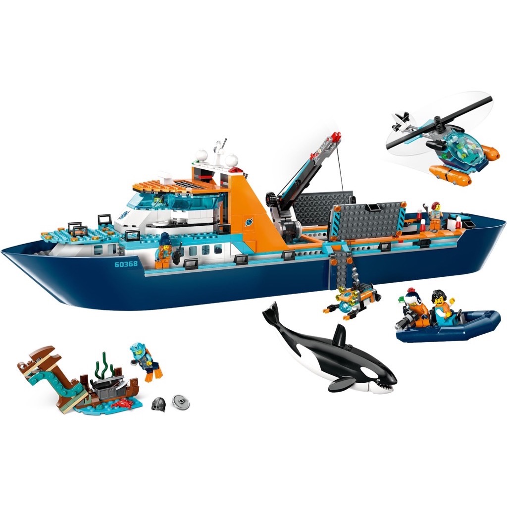 เลโก้ LEGO City 60368 Arctic Explorer Ship