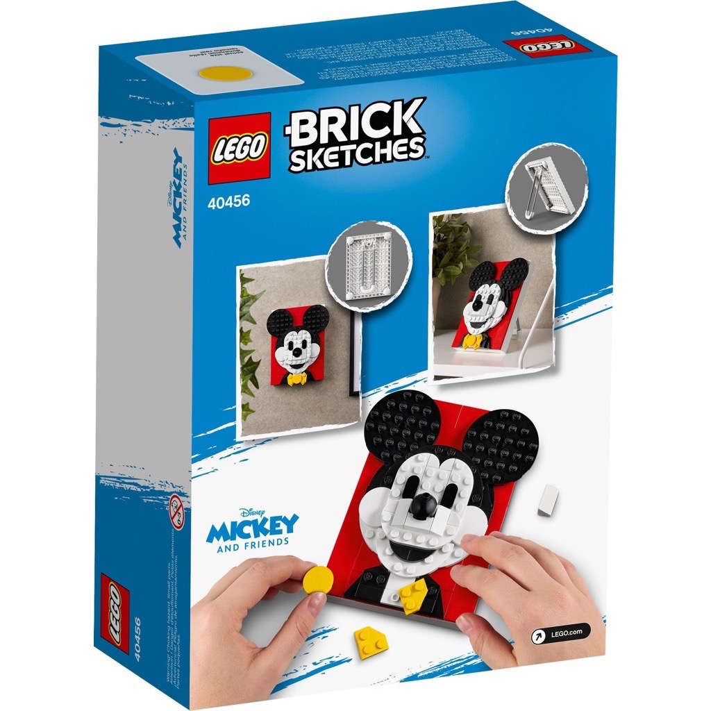 เลโก้ LEGO Exclusives 40456 Mickey Mouse + 40457 Minnie Mouse