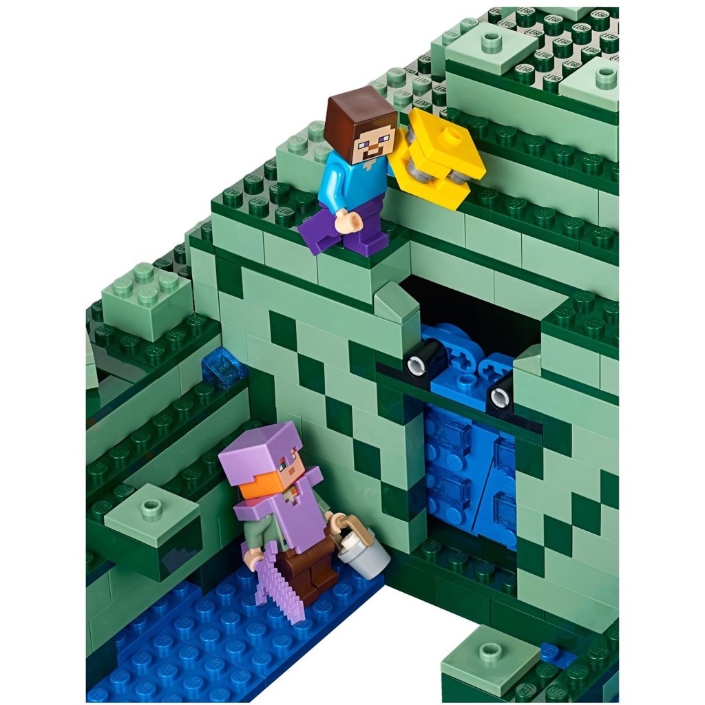 LEGO Minecraft 21136 The Ocean Monument (กล่องไม่สวย - Damaged Box)