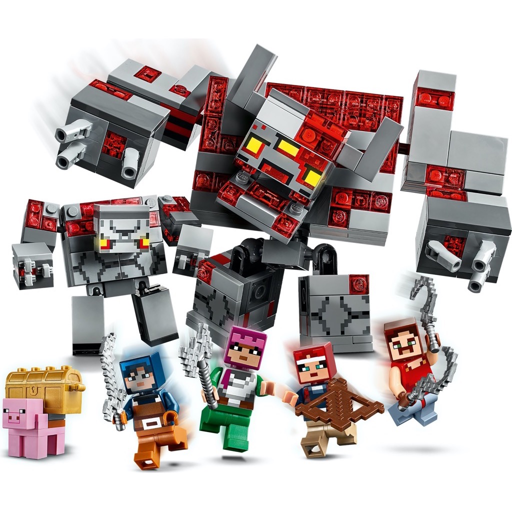 เลโก้ LEGO Minecraft 21163 The Redstone Battle