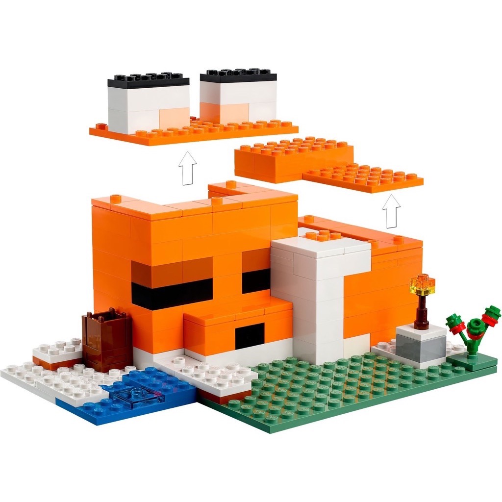เลโก้ LEGO Minecraft 21178 The Fox Lodge