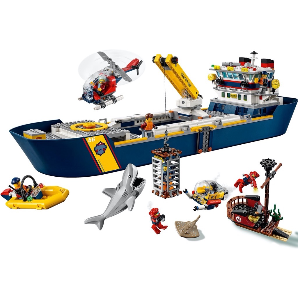 เลโก้ LEGO City 60266 Ocean Exploration Ship