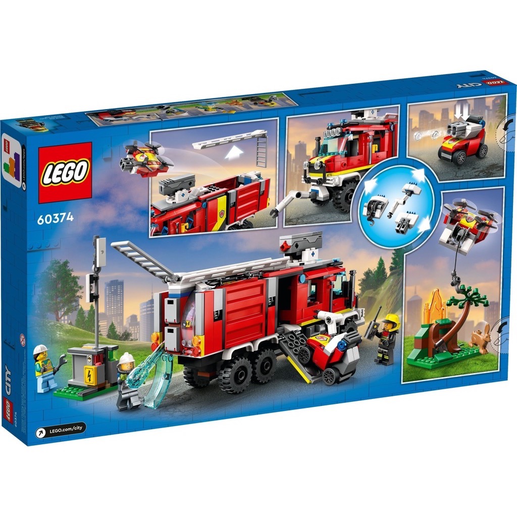 เลโก้ LEGO City 60374 Fire Command Truck