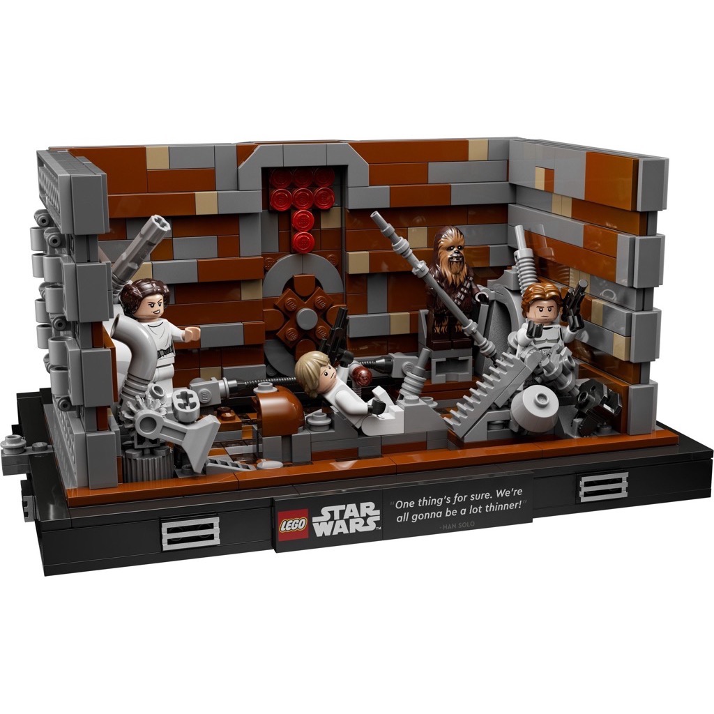 เลโก้ LEGO Star Wars 75339 Death Star Trash Compactor Diorama