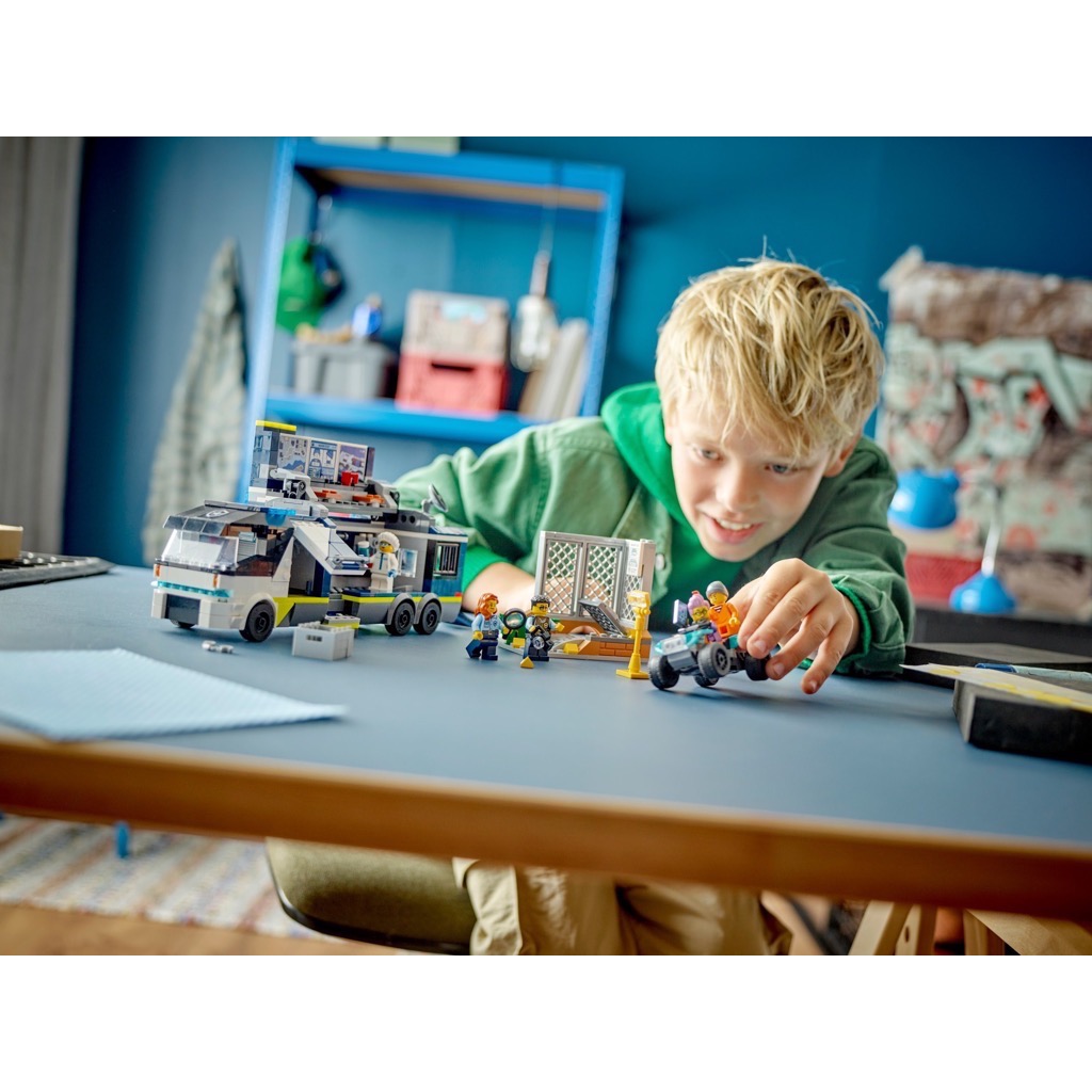 เลโก้ LEGO City 60418 Police Mobile Crime Lab Truck