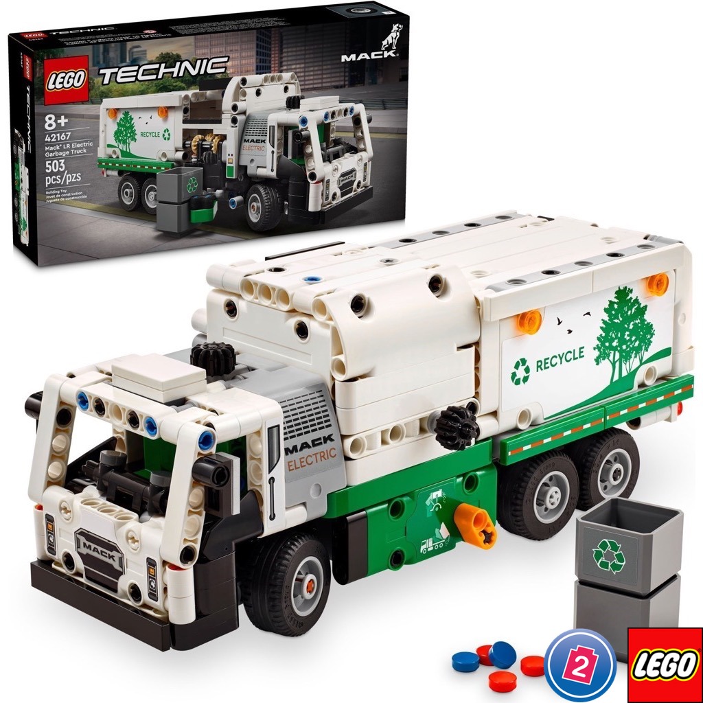 เลโก้ LEGO Technic 42167 Mack LR Electric Garbage Truck