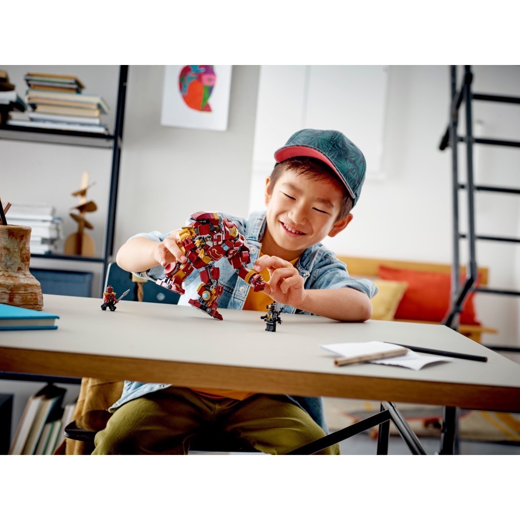 เลโก้ LEGO Super Heroes 76247 The Hulkbuster: The Battle of Wakanda