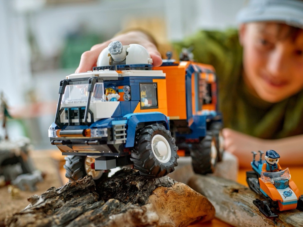 เลโก้ LEGO City 60471 Arctic Explorer Science Lab Truck