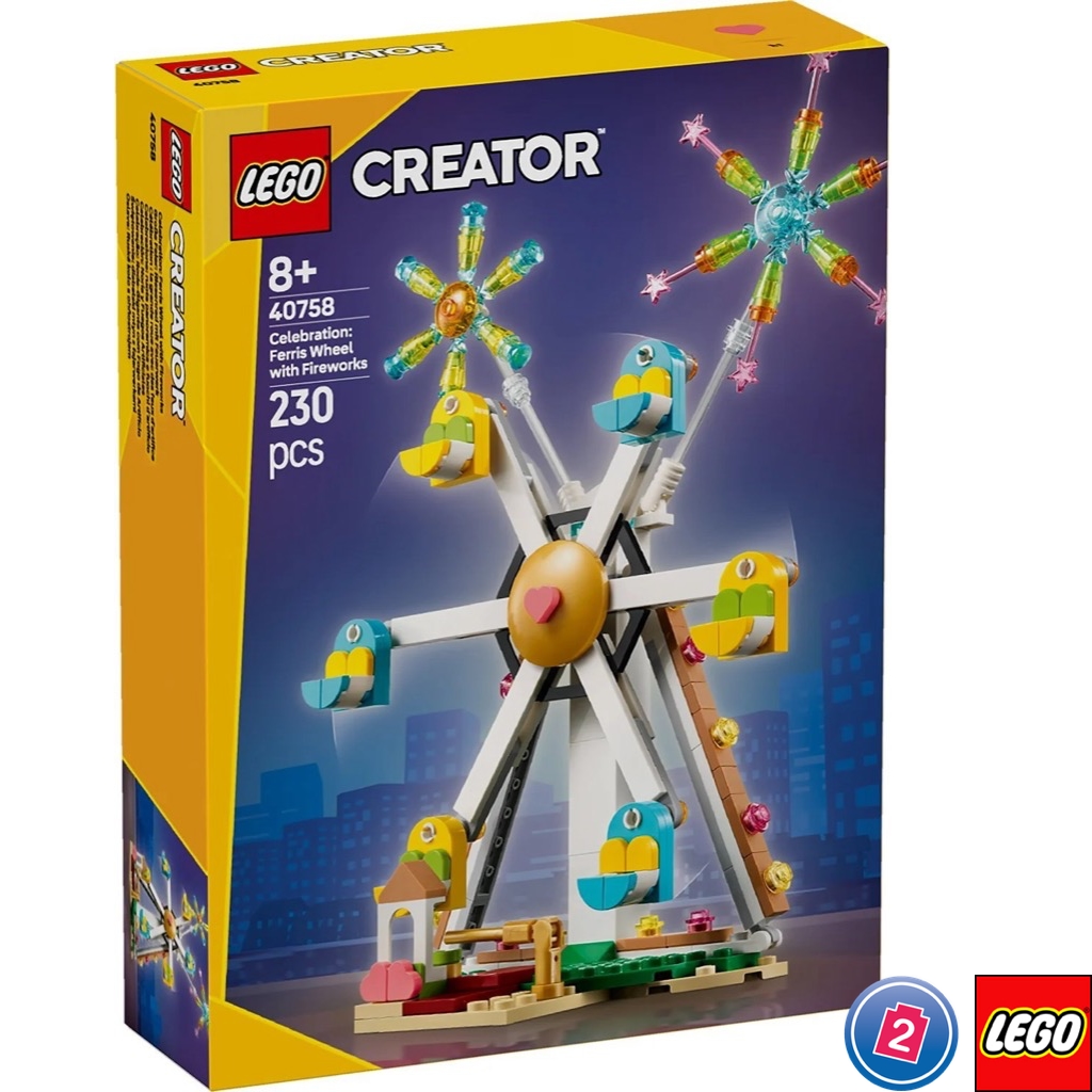 เลโก้ LEGO Exclusives 40758 Celebration: Ferris Wheel with Fireworks
