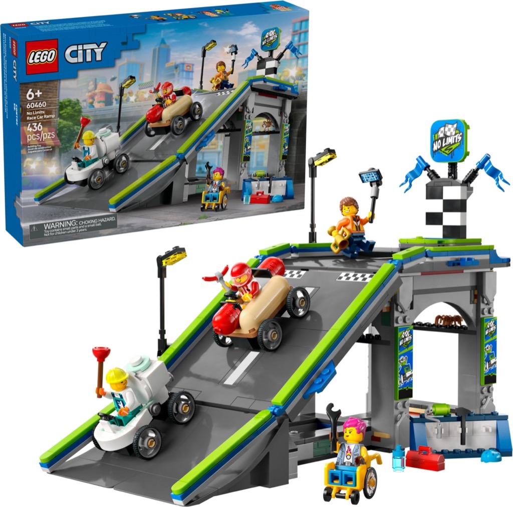 เลโก้ LEGO City 60460 No Limits: Race Car Ramp Track