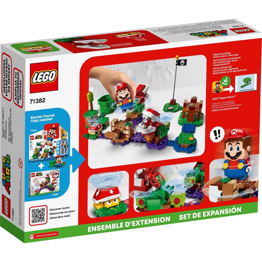 เลโก้ LEGO Super Mario 71382 Piranha Plant Puzzling Challenge