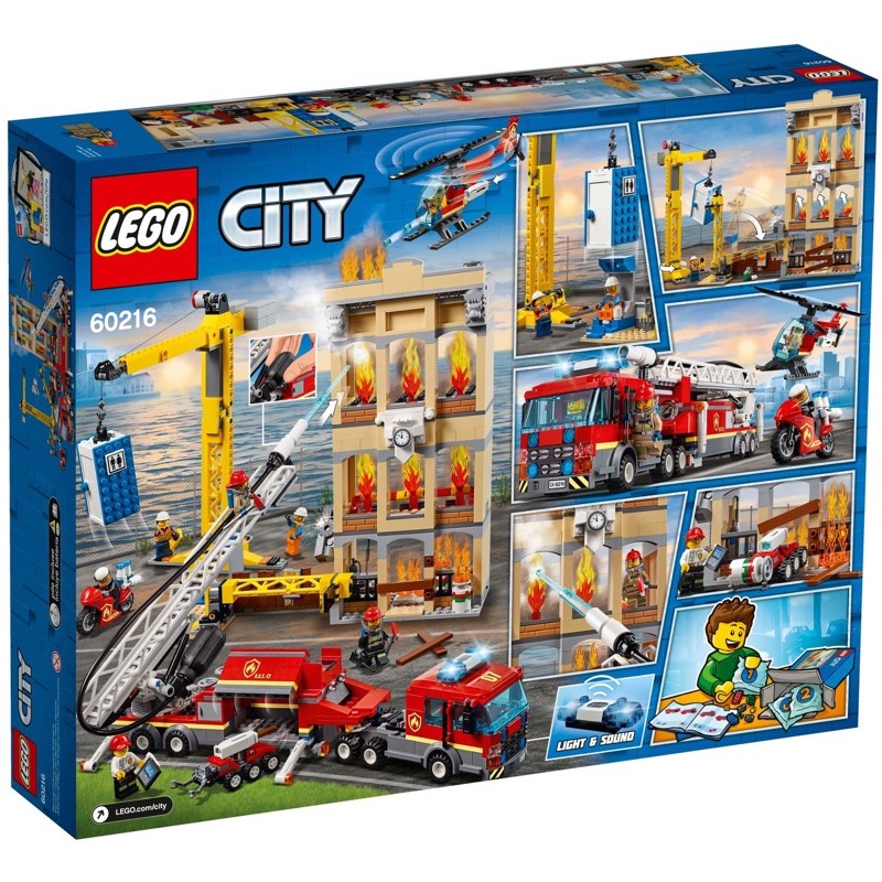 LEGO City 60216 Downtown Fire Brigade