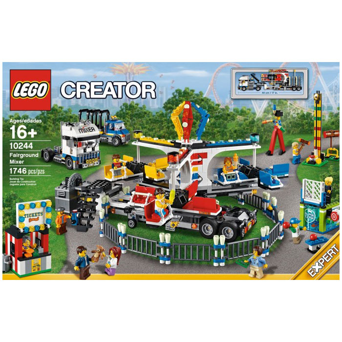 LEGO Exclusives 10244 Fairground Mixer (กล่องไม่สวย Damaged Box)