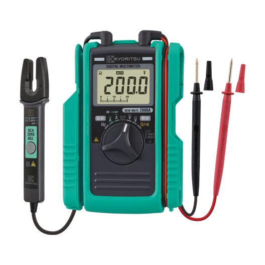 KYORITSU KEWMATE 2000A Digital Multimeter with AC/DC Clamp Sensor
