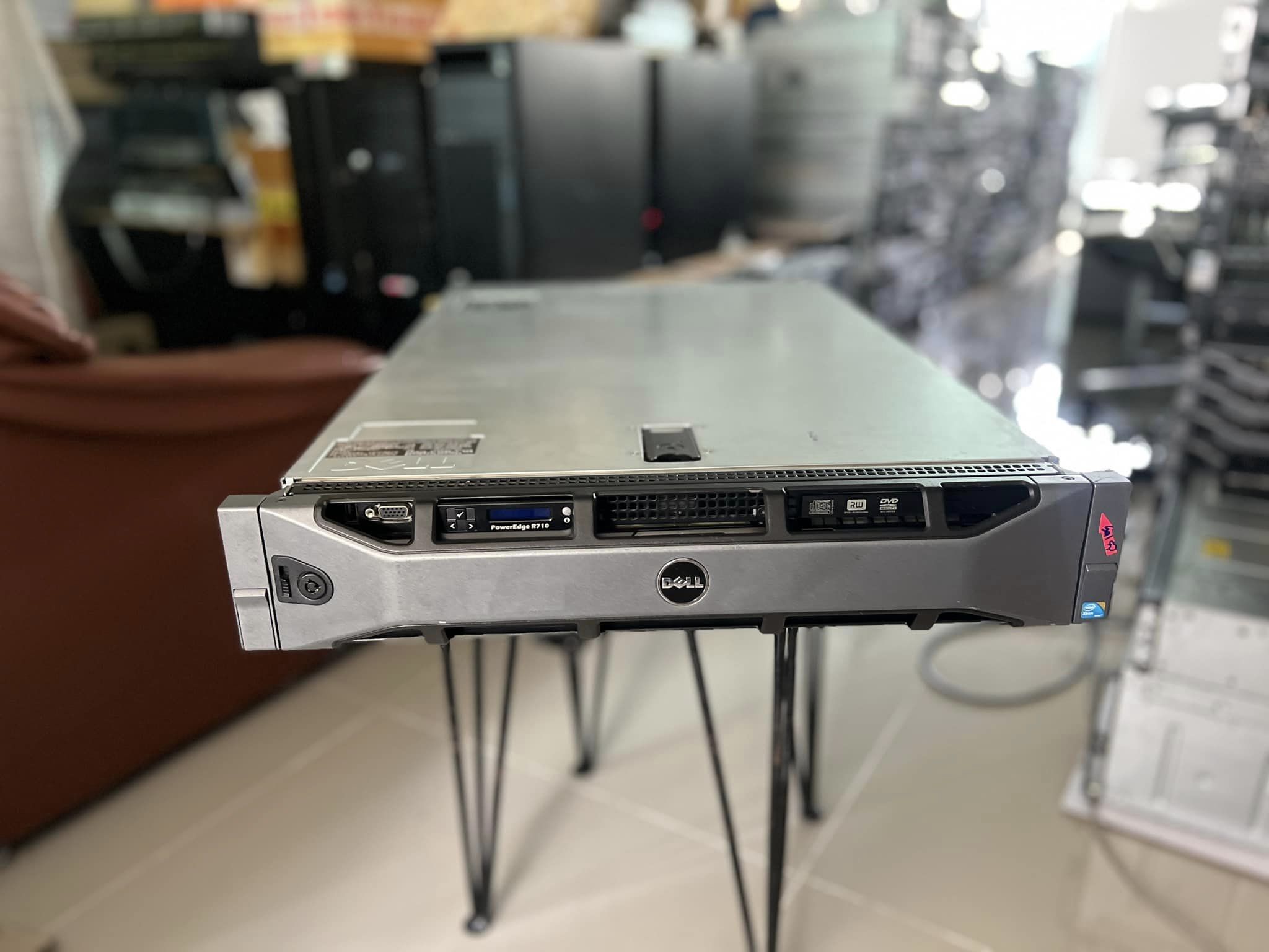 dell r710 2cpu ram 32 12cores เซิฟเวอร์เดลมือสองพร้อมใช้งาน