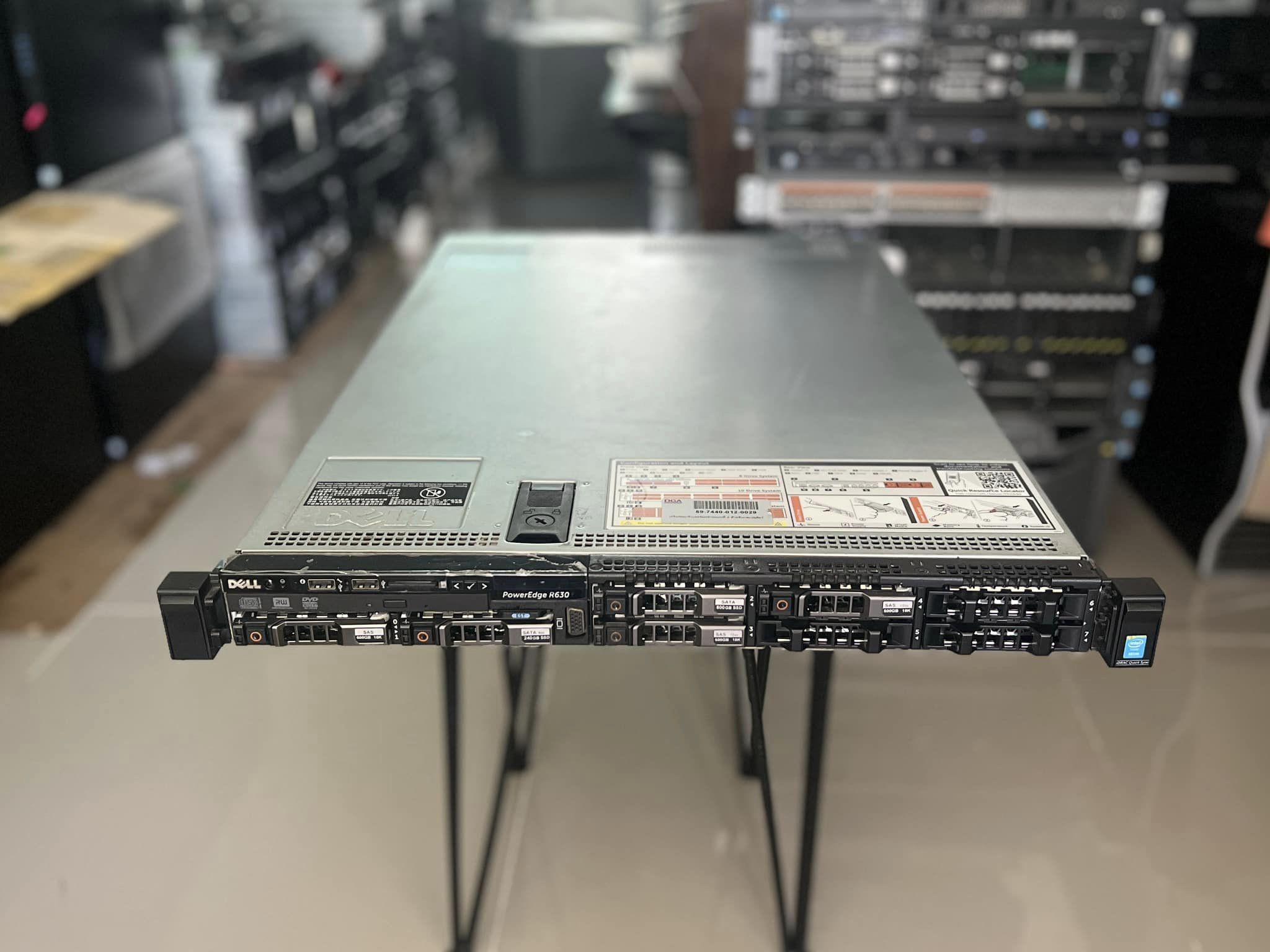 server dell r630 2cpu ddr4 32gb 24cores ประกัน 3 เดือน เซิฟเวอร์เดลมือสองพร้อมใช้งาน