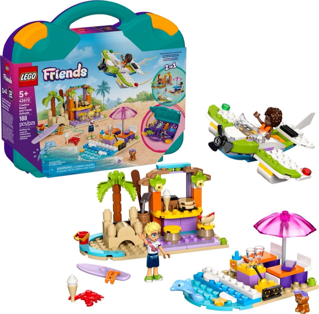 เลโก้ LEGO Friends 42672 Creative Beach and Travel Suitcase