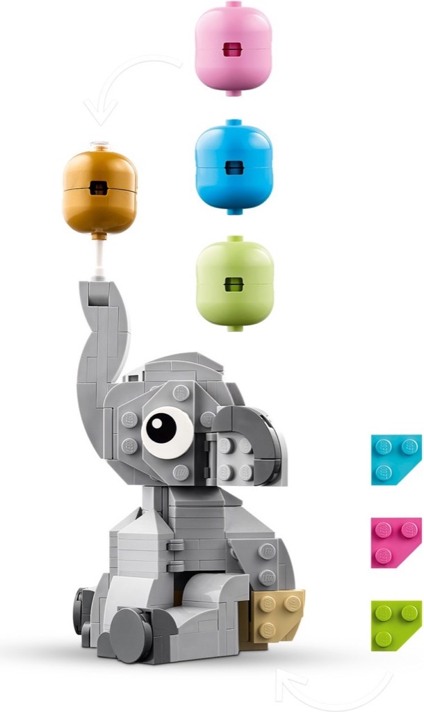 เลโก้ LEGO Exclusives 40814 Baby Elephant in the Sky