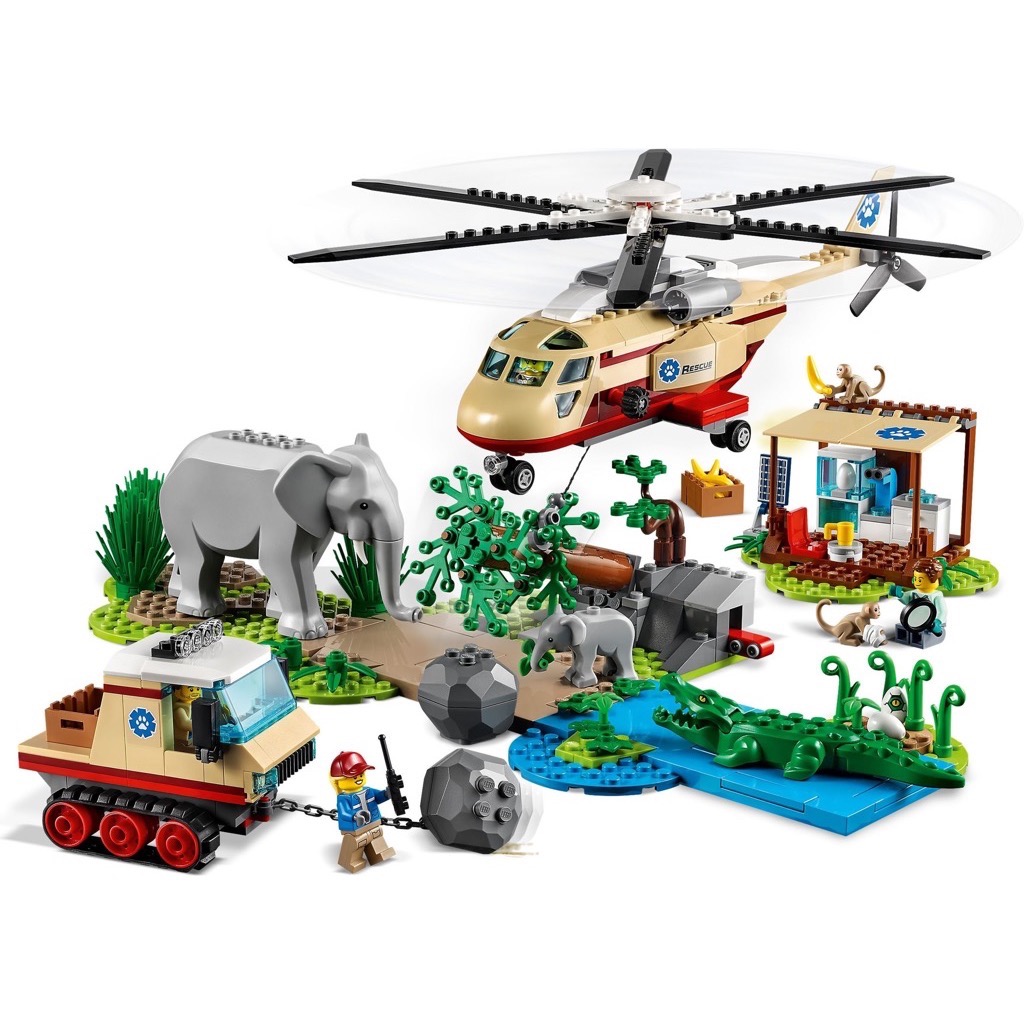 เลโก้ LEGO City 60302 Wildlife Rescue Operation