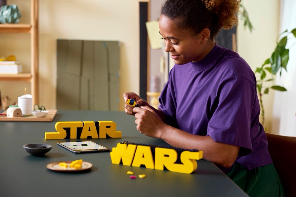 เลโก้ LEGO Star Wars 75407 Brick-Built Star Wars Logo