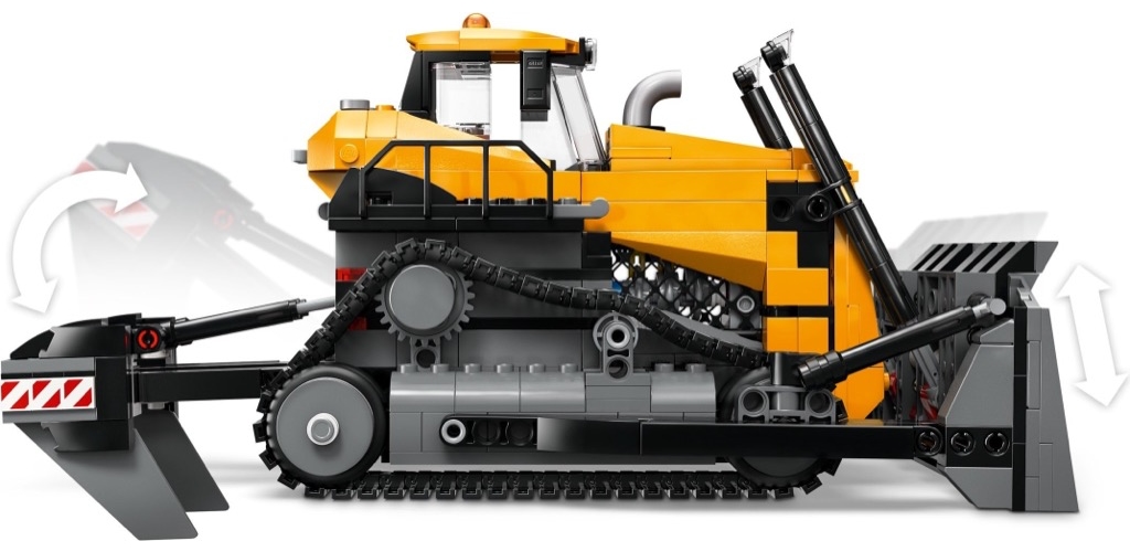 เลโก้ LEGO City 60466 Yellow Bulldozer