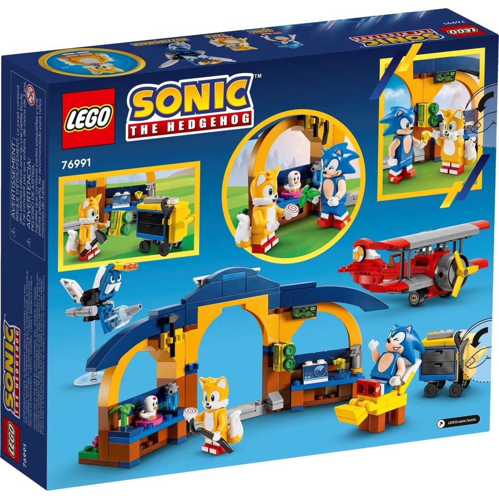 เลโก้ LEGO Sonic 76991 Tails' Workshop and Tornado Plane