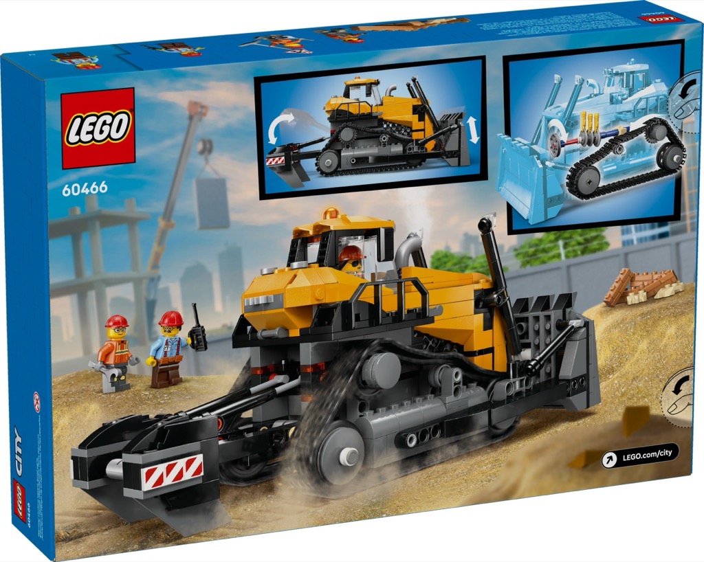 เลโก้ LEGO City 60466 Yellow Bulldozer