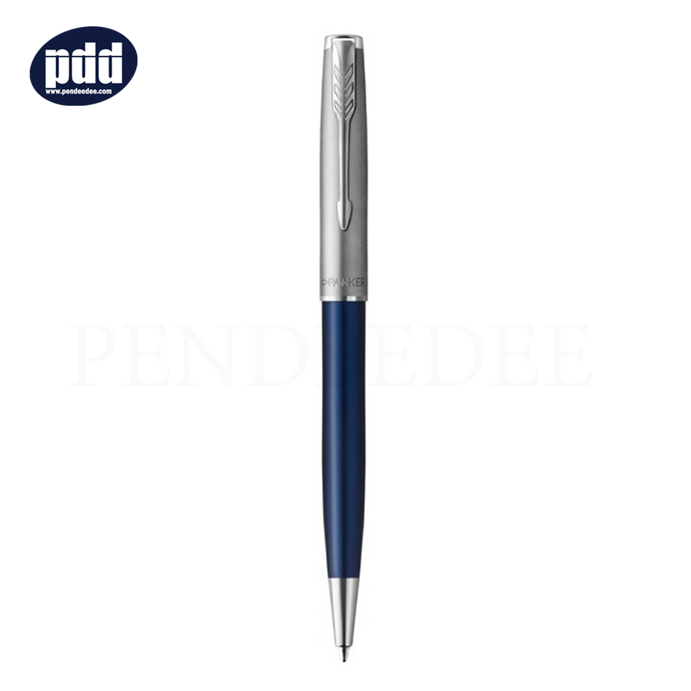 PARKER Sonnet Essentials Blue CT Ballpoint Pen ปากกาลูกลื่น ป๊ากเกอร์ ซอนเนต อะเซนเชิล สีน้ำเงิน คลิปเงิน