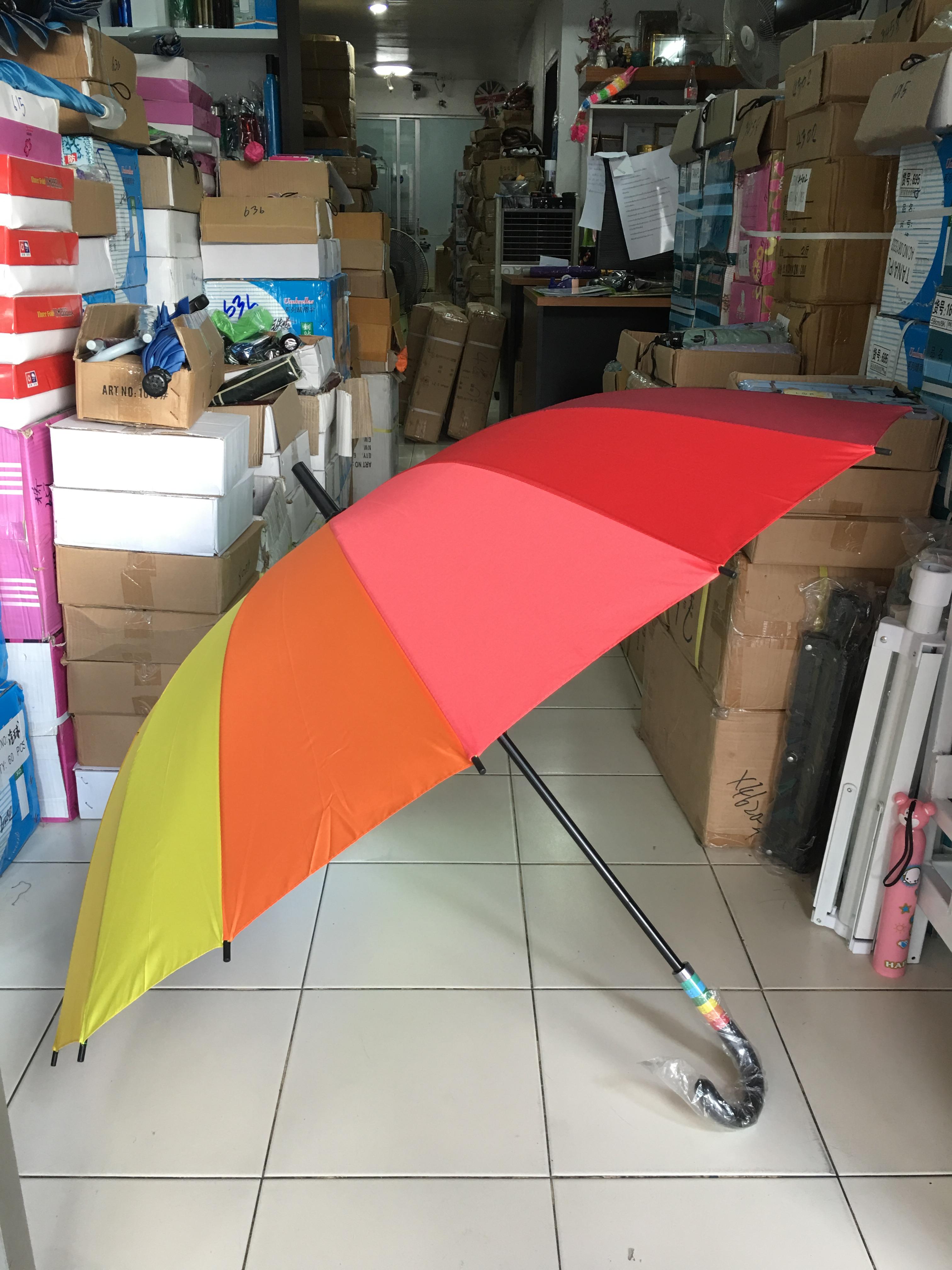 ร่มสายรุ้ง 16 ก้าน 26นิ้ว