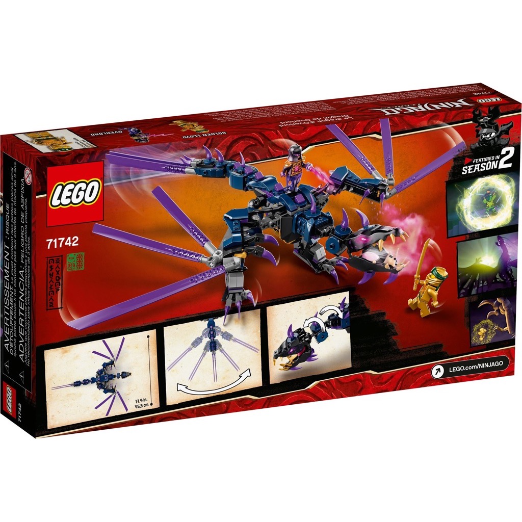 เลโก้ LEGO Ninjago 71742-OVERLORD DRAGON
