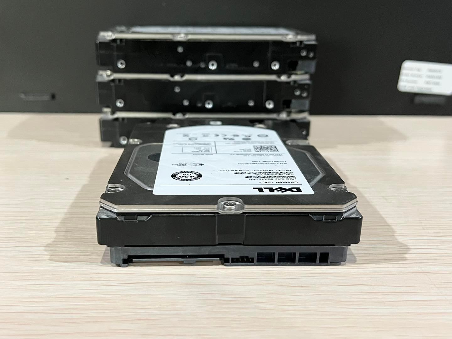 hdd server sas 450g 15k ฮาร์ดดิสมือสองพร้อมใช้งาน