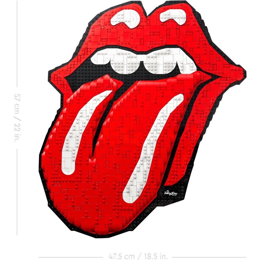 เลโก้ LEGO Exclusives 31206 Art - The Rolling Stones (มีกล่องกระดาษตรงรุ่น)
