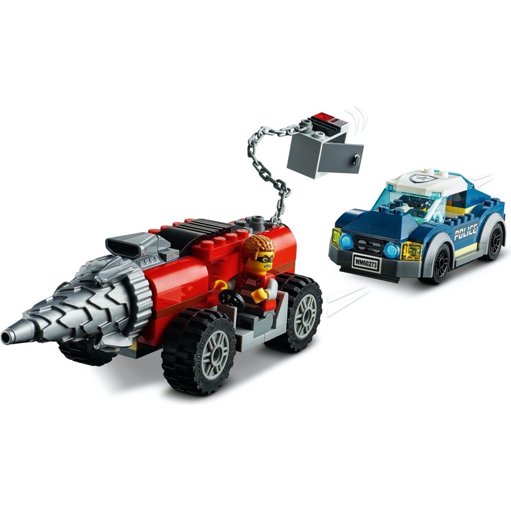เลโก้ LEGO City 60273 Elite Police Driller Chase