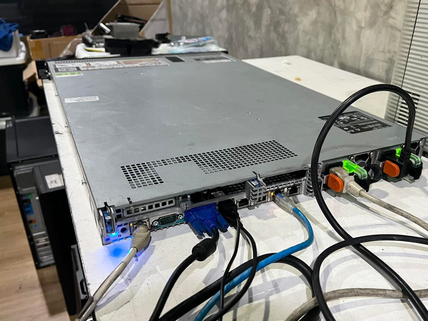 Server dell r620 2cpu 32gb เซิฟเวอร์มือสองพร้อมใช้งาน