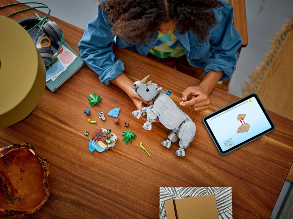 เลโก้ LEGO Creator 31171 Wild Animals: Majestic Rhino with Birds