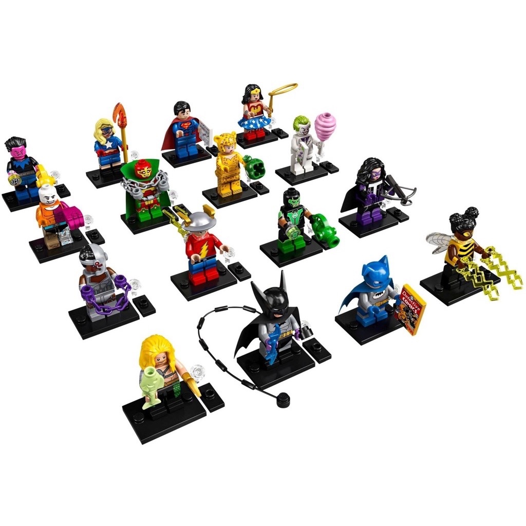 LEGO Minifigures 71026 DC Super Heroes - Complete 16 packs - ครบชุด 16 แบบ