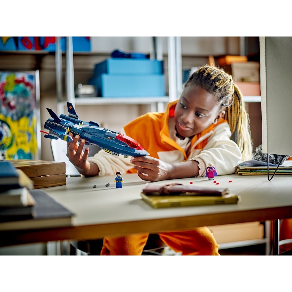 เลโก้ LEGO Super Heroes 76281 X-Men Jet